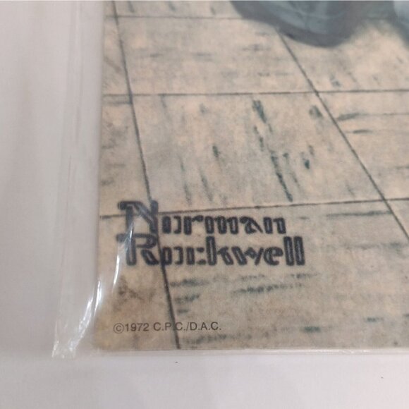 Vtg Sealed Litho 1972 C.P.C. Norman Rockwell 8 X 10 Set Of 4 Paper Prints - Picture 3 of 5